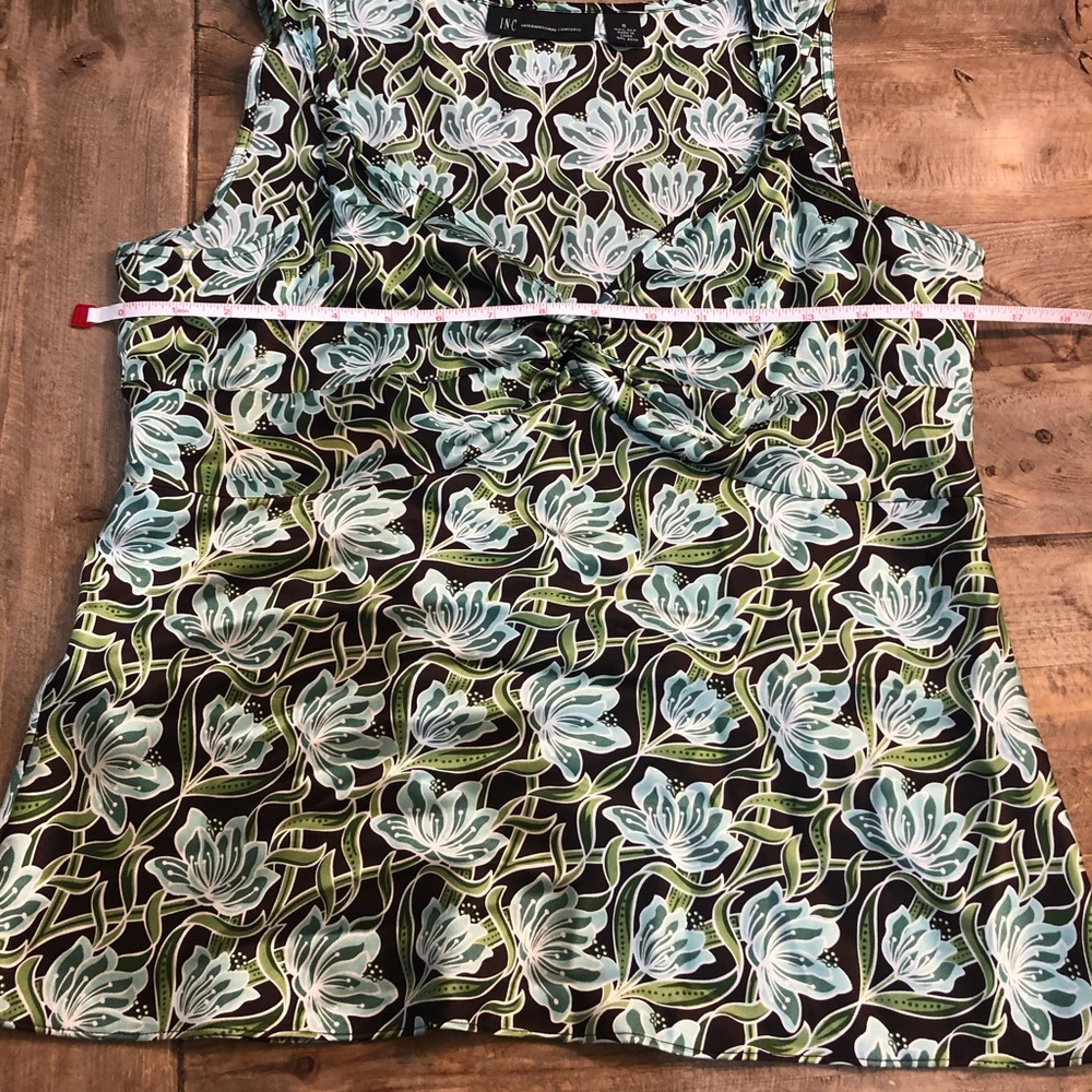 Inc International concepts silk blouse